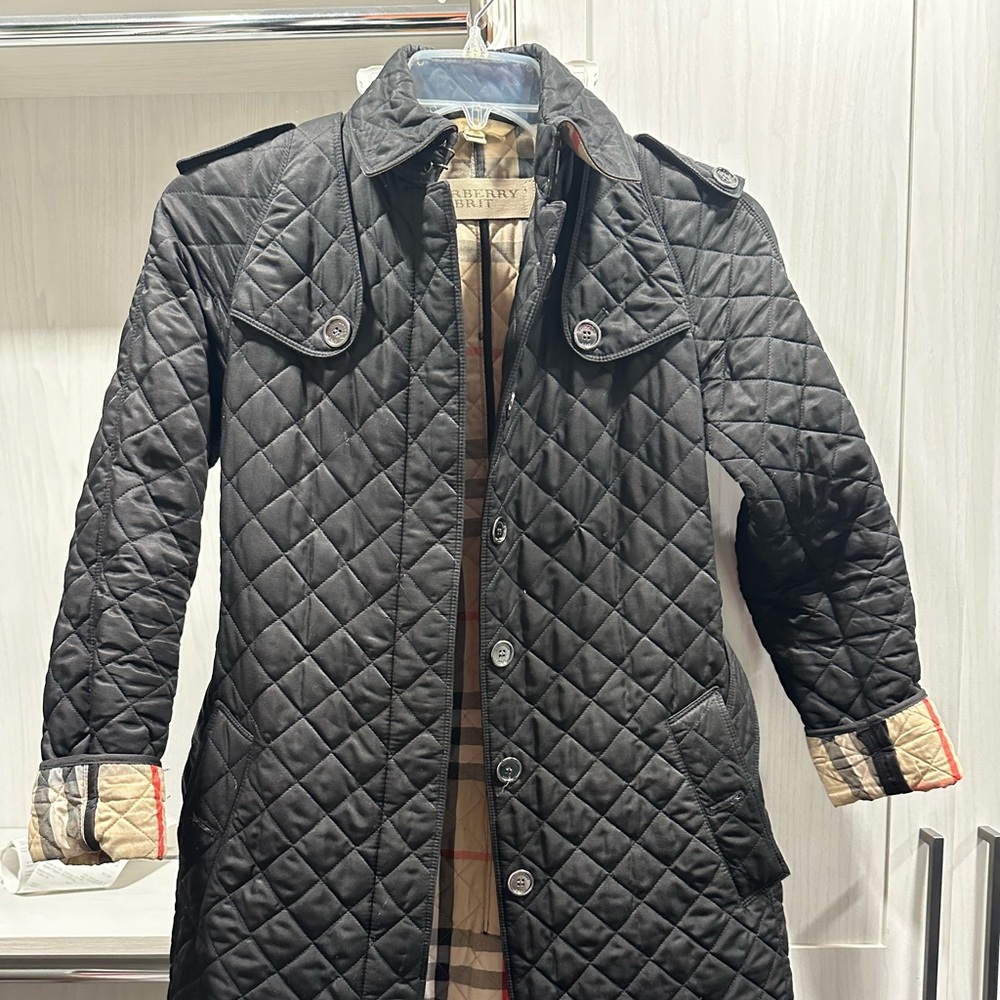 Burberry quilted jacket